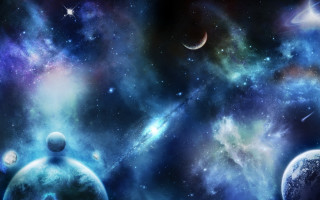 Space planet star man camera - planet free wallpaper