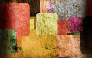 Grungy background yellow sign red - paper texture free wallpaper