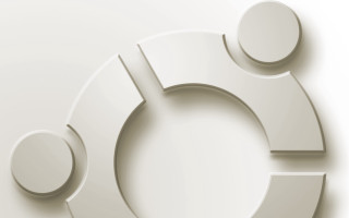 White abstract shapes gradient ambient - circle free wallpaper