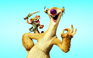 Cartoon characters knives sumatraism stylized - his hand free wallpaper