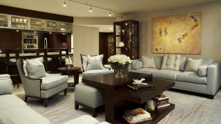 Living room couch chairs coffee - color free wallpaper