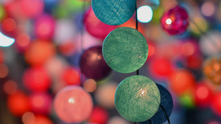 Lights bokeh macro blur chromatic - ball free wallpaper