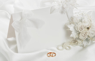 Wedding ring bouquet flowers white - florianne becker free wallpaper