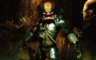 Demon costume man hands neo - two hand free wallpaper