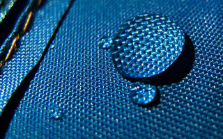 Blue water drop gold thread - a water drop free wallpaper