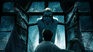 Man window creepy mask psychedelic - a creepy mask free wallpaper
