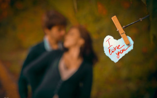 Heart sign clothesline love blurred - movie still frame free wallpaper