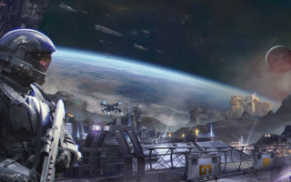 Sci fi character space station 2 - fi character free wallpaper