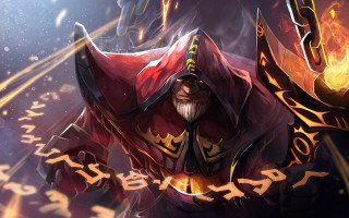 Man red outfit sword helmet - aleksander gine free wallpaper