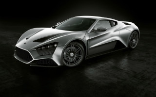 Silver sports car dark room 8 - a silver sports car free wallpaper for desktop