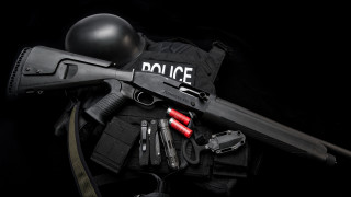 Police badge gun helmet american - helmet free wallpaper