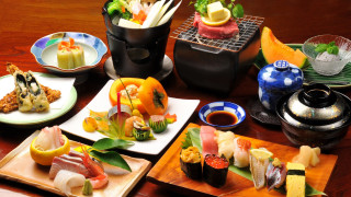 Food table sushi bento plate - japanese free wallpaper for desktop