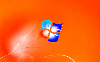 Computer screen blue orange logo - felipe seade free wallpaper