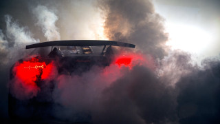 Car red smoke explosion fire - red smoke free wallpaper
