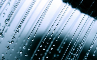 Shower head water droplets black 2 - water droplet free wallpaper
