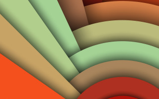 Colorful abstract background red circle - surreal free wallpaper