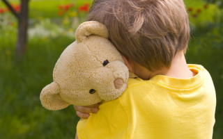 Young boy teddy bear field - amédée ozenfant free wallpaper