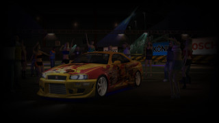 Car flames dark room people - rtx free wallpaper
