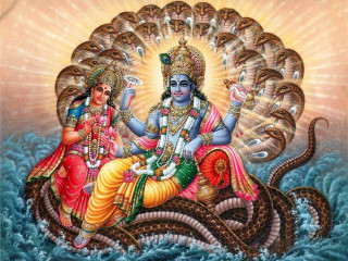 Hindu god demon boat ocean - a boat in the ocean free wallpaper