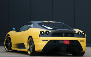 Yellow sports car neoclassicism digital - a yellow sports car free wallpaper