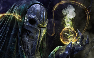 Man mask ball demon face - a demon face free wallpaper