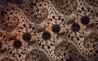 Fractal pattern brown black jenky - fractal free wallpaper