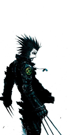 Mohawk man green yellow cross - a mohawk free wallpaper