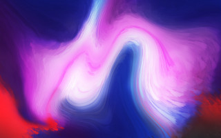 Blue pink swirls red background - swirl free wallpaper