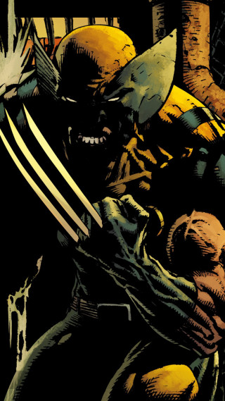 Wolverine knife skull man gun - alan davis free wallpaper