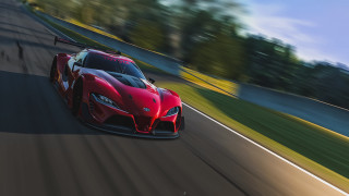 Red sports car race track 54 - the car free wallpaper