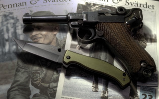 Gun knife magazine soldier 3d - a magazine free wallpaper