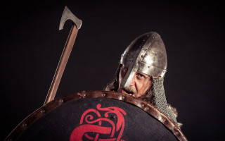 Medieval armor man sword shield - a sword and shield free wallpaper