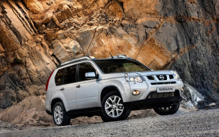 Silver nissan suv rocky mountain - pathfinder free wallpaper