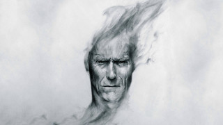 Old man cigarette smoke monochrome - a pencil sketch free wallpaper