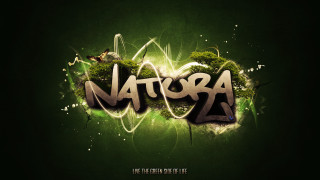 Green natroa swirl nature 3d - a green background free wallpaper