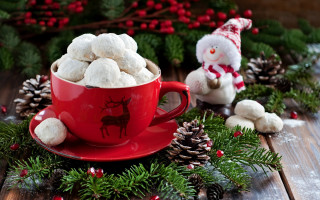 Hot chocolate marshmallows snowman christmas - hot chocolate free wallpaper