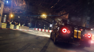 Car night city lights motion - andrew law free wallpaper