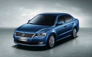Blue volkswagen sedan dark room - background free wallpaper for desktop