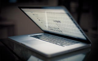 Laptop table mouse keyboard blurry - beeple free wallpaper