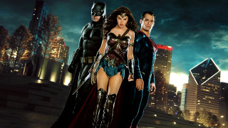 Costume party city night skyline - costume free wallpaper