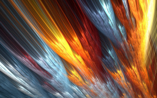 Colorful abstract blurry tree generative - abstract brush stroke free wallpaper for desktop
