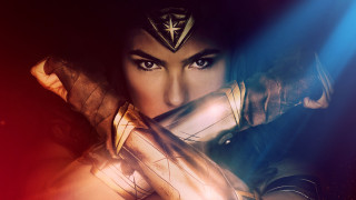 Woman sword light shining behind - altichiero free wallpaper