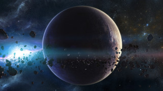 Space planet star cluster light - star citizen halo free wallpaper