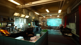 Fire room desk tv candle - artstation hq free wallpaper