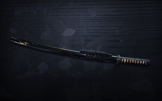 Black gold knife cobra sheathed - unreal engine 5 quality free wallpaper