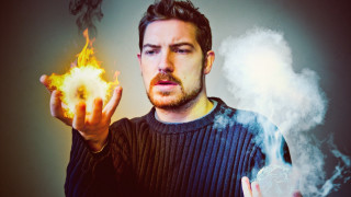 Fire magic arcane illusionist smoke - abstract illusionism free wallpaper