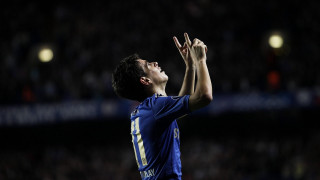 Man blue shirt capturing soccer - his hand free wallpaper