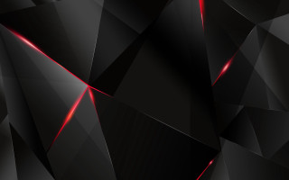Black red abstract light line 2 - the middle of the image free wallpaper
