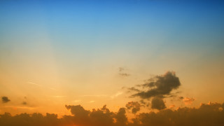 Plane sunset clouds mountain ocean - dennis ashbaugh free wallpaper for desktop
