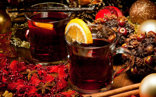 Mulled wine orange cinnamon christmas 2 - professional food photography free wallpaper